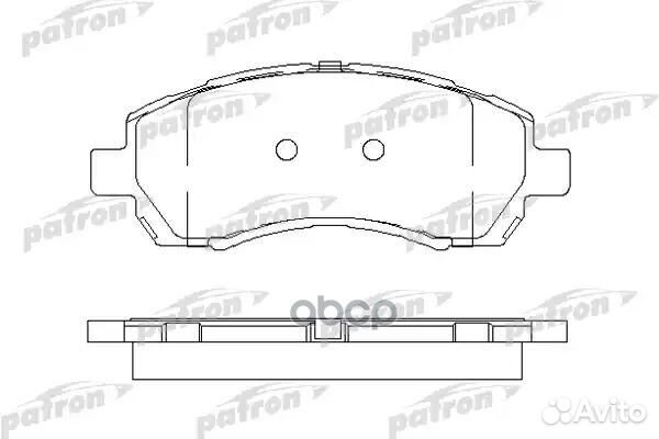 Колодки тормозные дисковые передн subaru: impre