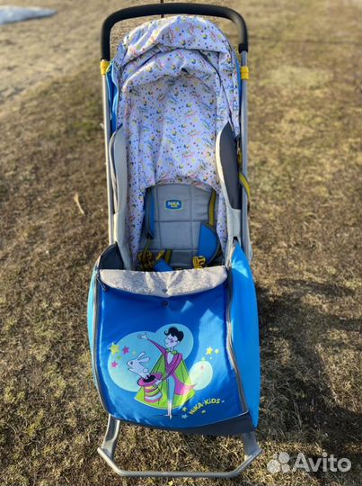 Коляска санки