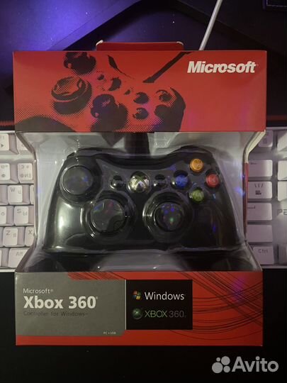 Геймпад xbox 360 проводной