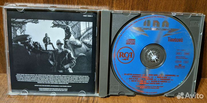 U.D.O. фирменный компакт диск