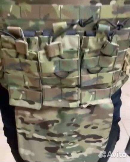 Бронежилет штурмовой+комплет бронеплит бр5