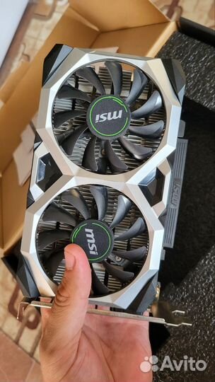 Видеокарта gtx 1650 4gb msi