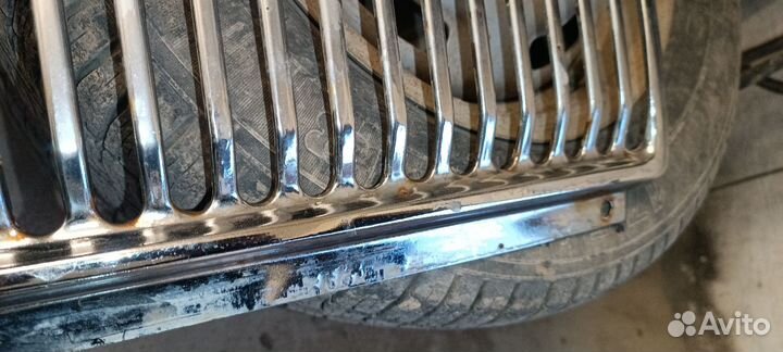 Решетка радиатора газ 3102 хром