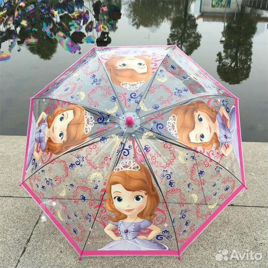 Зонт детский новый принцесса