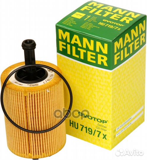 Фильтр масляный HU719/7X HU719/7X mann-filter