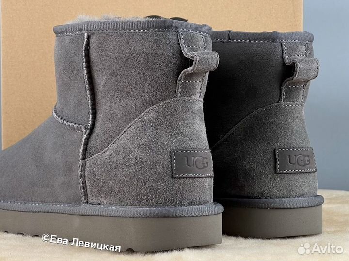 Угги мужские Ugg Mens Classic Mini II Grey