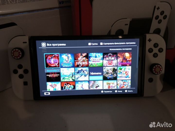 Nintendo switch oled прошитая 256+64gb