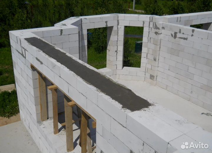 Газобетонные блоки 625 x 300 x 250 мм