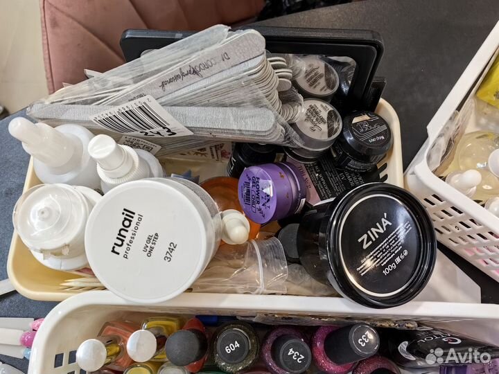 Материалы для маникюра бу