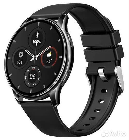 Смарт-часы BQ Watch 1.4 Black+Dark Gray Wristband