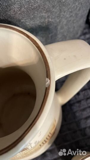 Кувшин и стаканы осень пейзаж югославия KIL