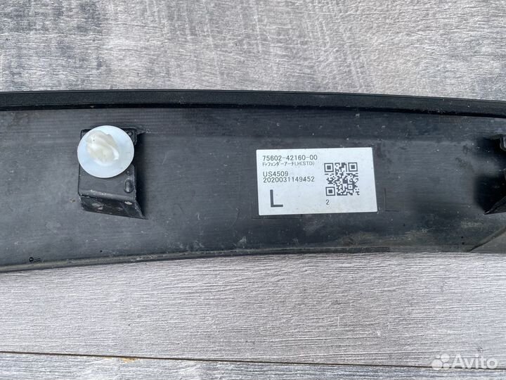 Toyota RAV4 5 накладка крыла