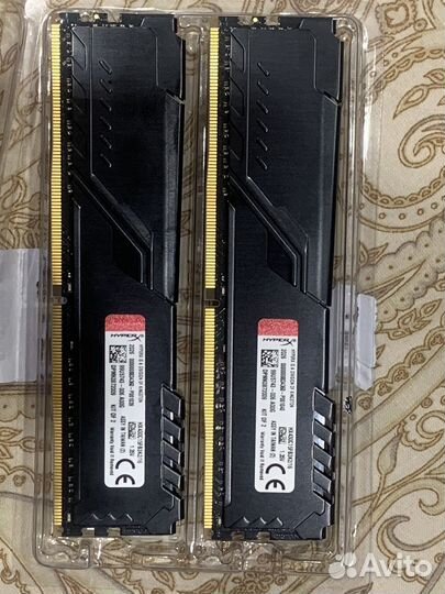 Оперативная пасять HyperX Fury DDR4 3000 мгц