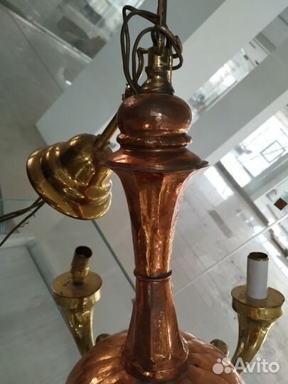 Люстра. антиквариат. Франция. Медь
