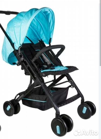 Прогулочная коляска малый вес, компактная отл сост