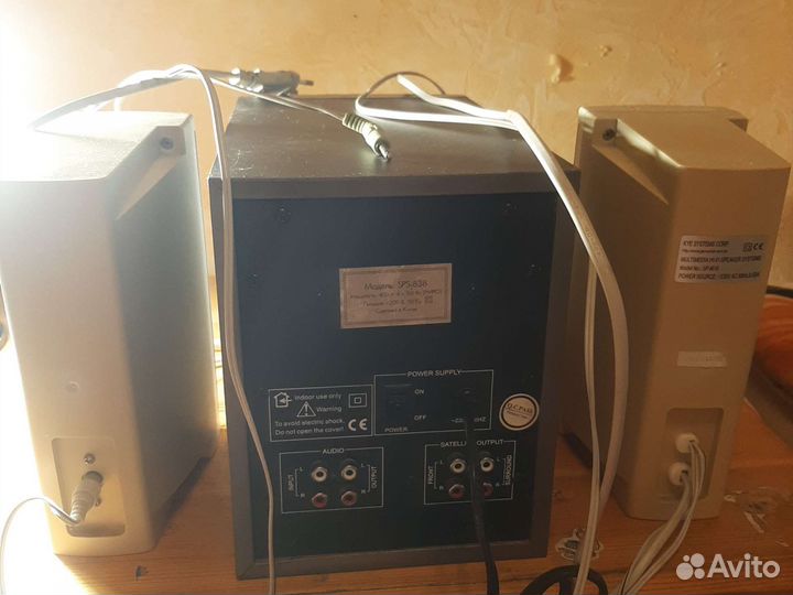 Колонки для компьютера с сабвуфером
