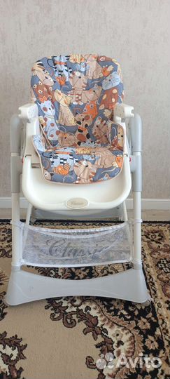 Стульчик для кормления happy baby classic