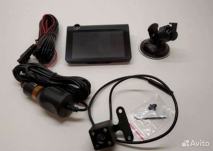 Автомобильный регистратор для такси с 3 камерами