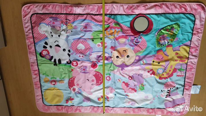 Большой развивающий коврик fisher price