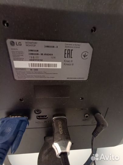 Монитор LG 24mk600m