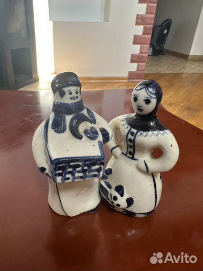Фигурки гжель СССР