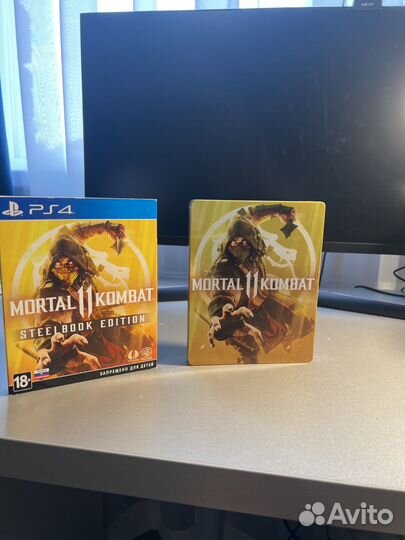 Mortal kombat 11 ps4 steelbook edidion