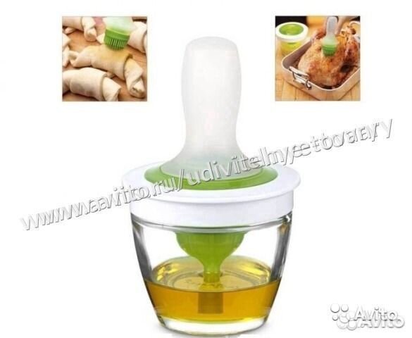 Кисть силиконовая с дозатором