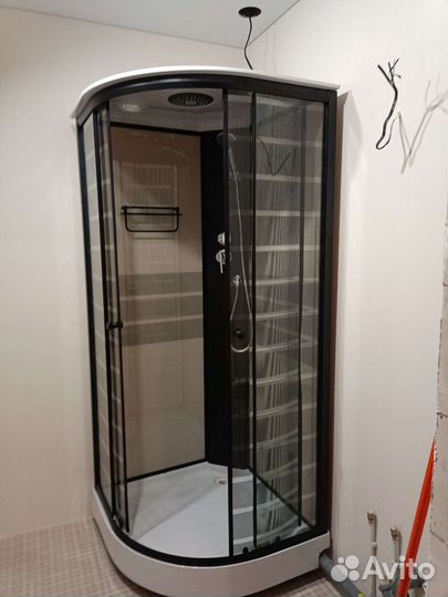 Сборка ввод в эксплуатацию душевых кабин