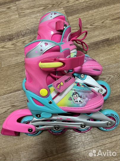 Роликовые коньки детские раздвижные