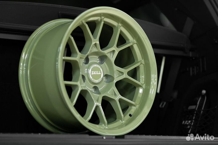 Кованые диски skill на Wrangler R17