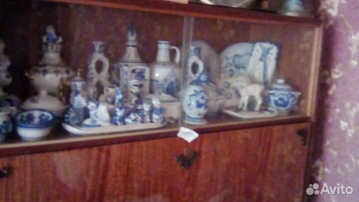 Фарфоровая посуда гжель