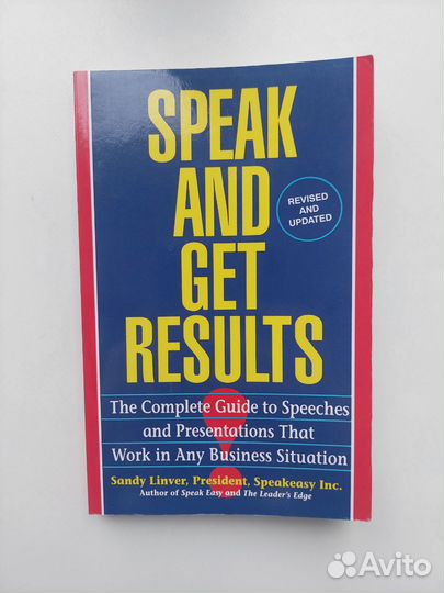 Speak and get results by Linver Sandy, Mengert Jim