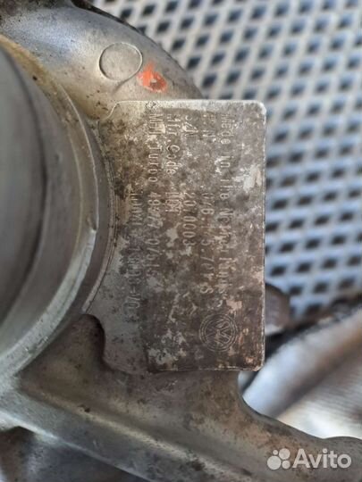 Турбина фольтсваген крафтер 2.5 163