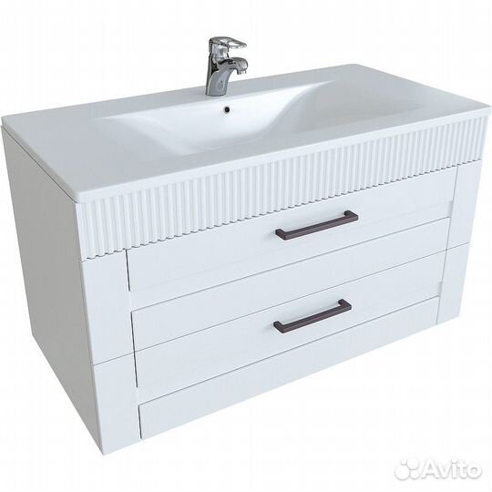 Тумба с раковиной SanVit Турин-2 75 kturin2075 подвесная Белая