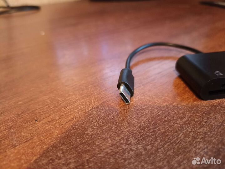 Адаптер Type-C TF CF SD для чтения карт памяти