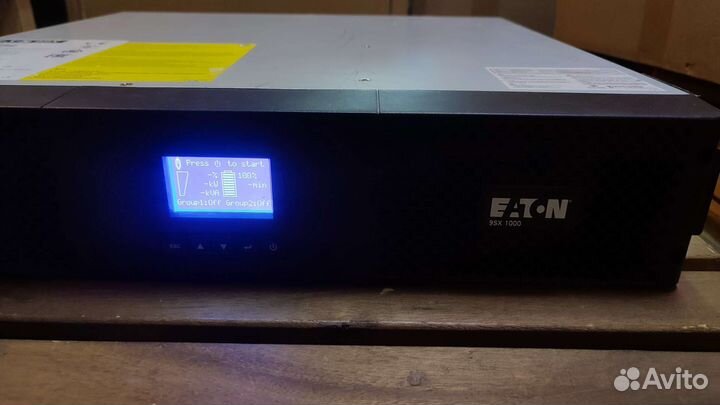 Ибп Eaton 9SX 1000 IR с акб