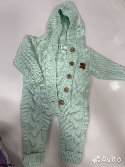Комбинезон вязаный 56-62