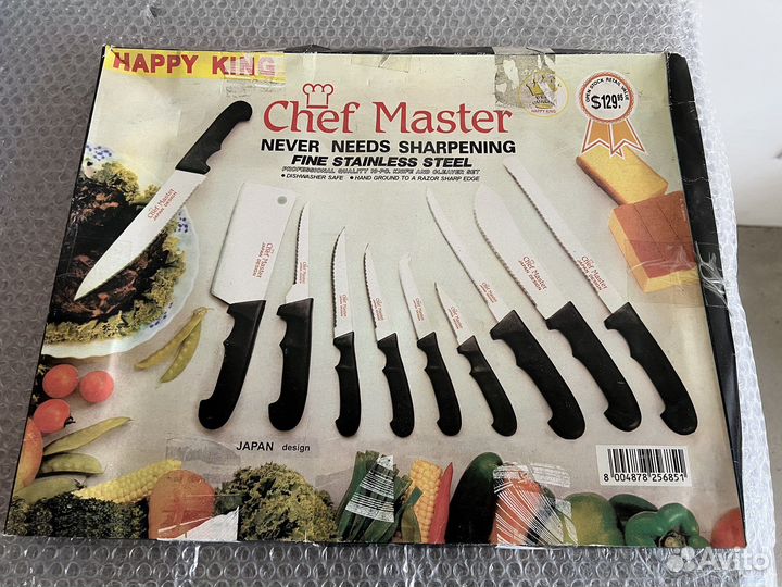 Набор ножей Chef master