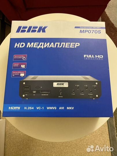 HD медиаплеер BBK MP070S