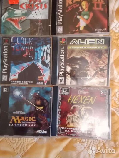 Игры на PS1. Диски на PlayStation 1