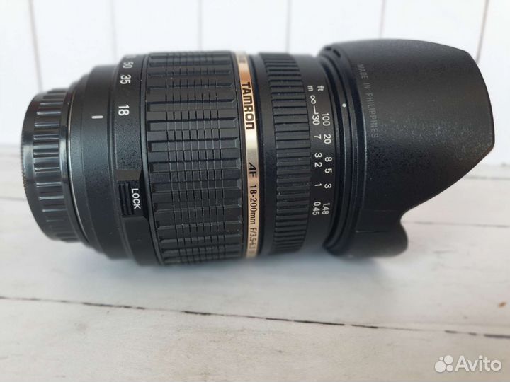 Объектив Tamron 18-200 для Pentax
