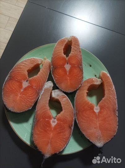 Стейки для шашлычка из лососевых