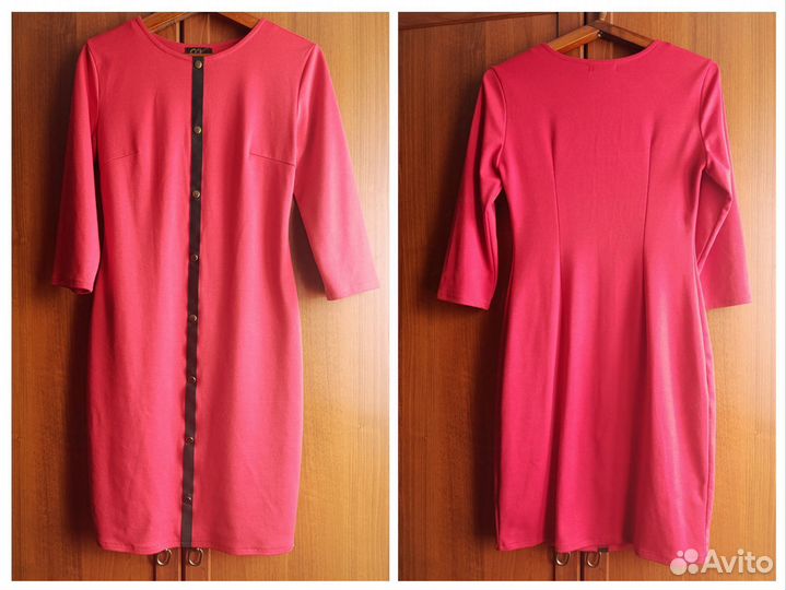 Платье трикотажное 42