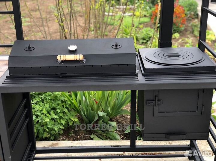 Мангальный комплекс из металла