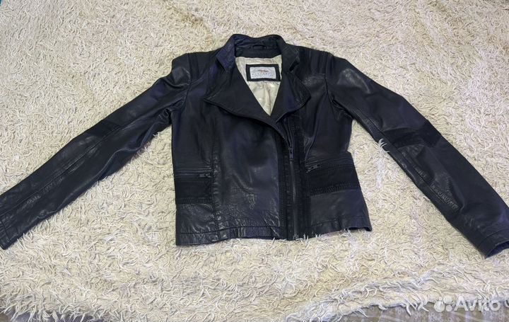 Куртка кожаная женская