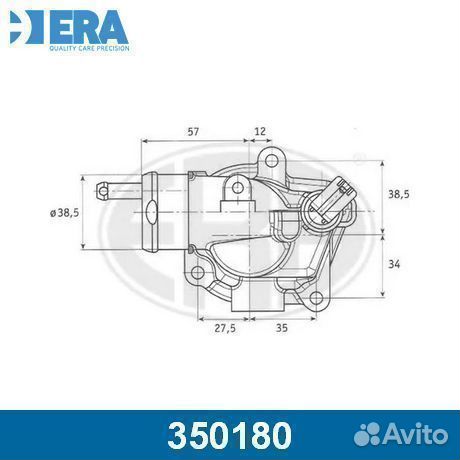Термостат 350180 ERA