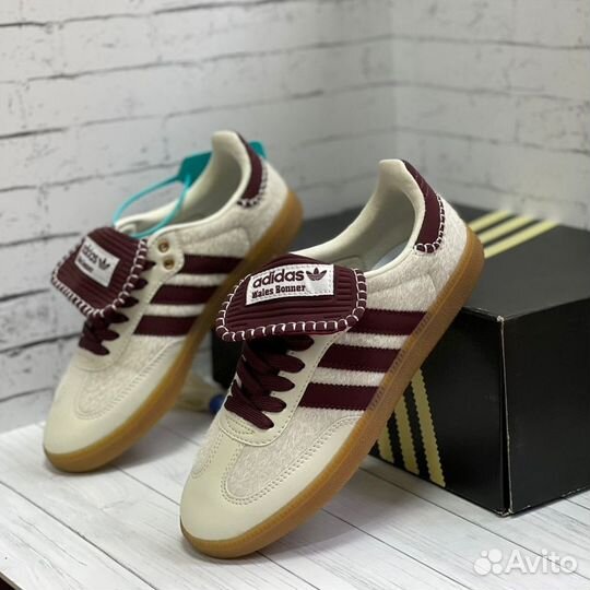 Adidas Samba X Wales Bonner Pony Tonal Cream White