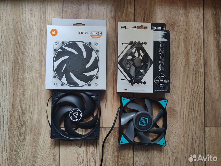 Вентиляторы Phanteks T30, Noiseblocker