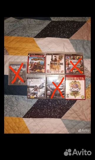 Игровые диски на ps3