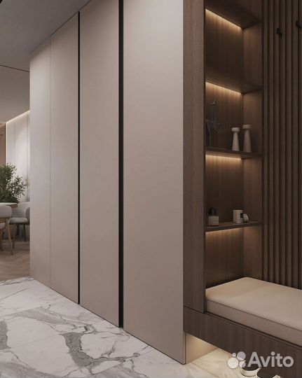 Прихожая со шкафом